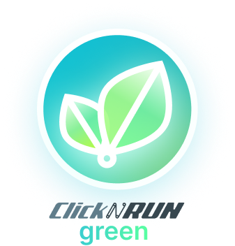 Click'N'Run Green Logo